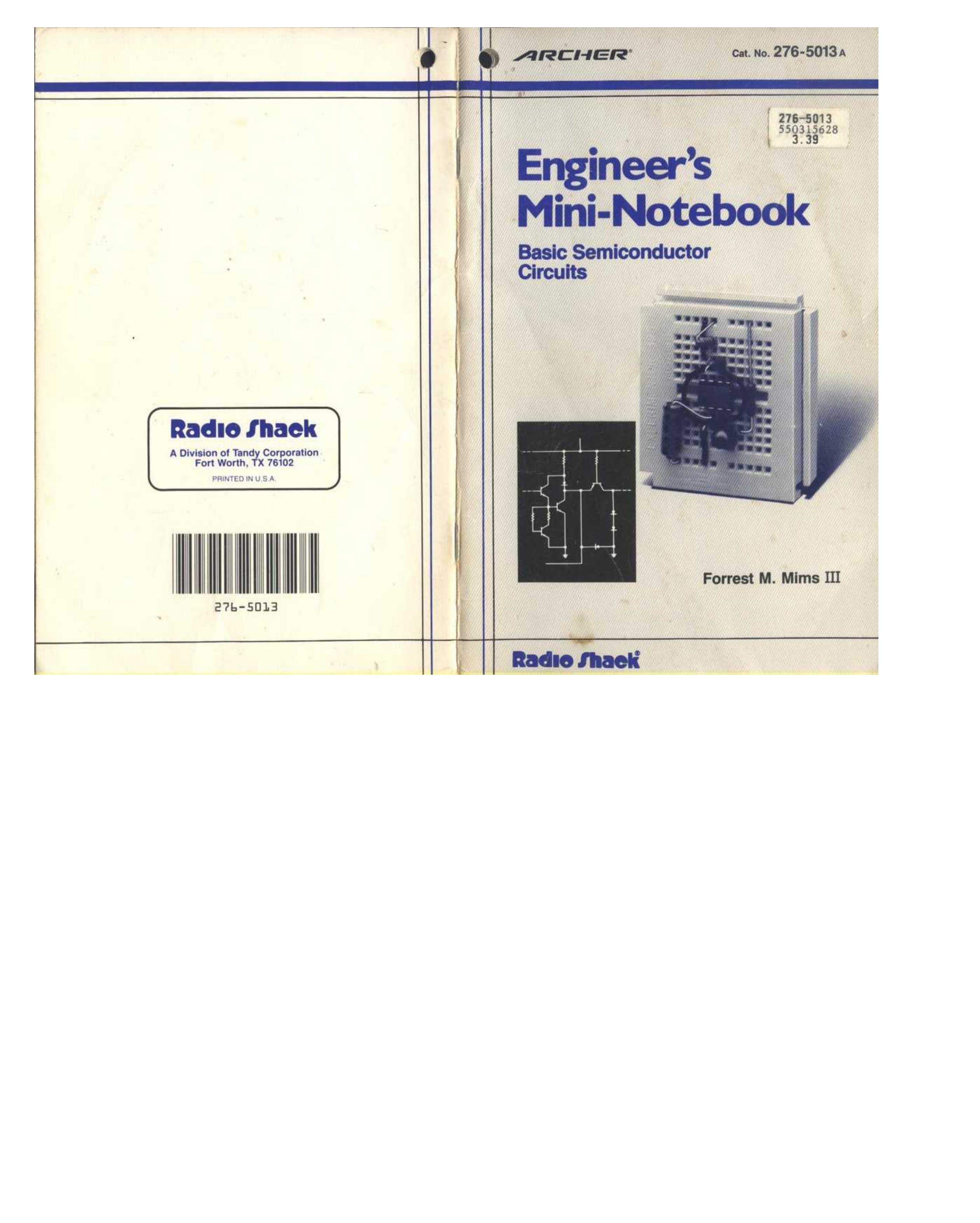 Cover of Basic Semiconductor Circuits