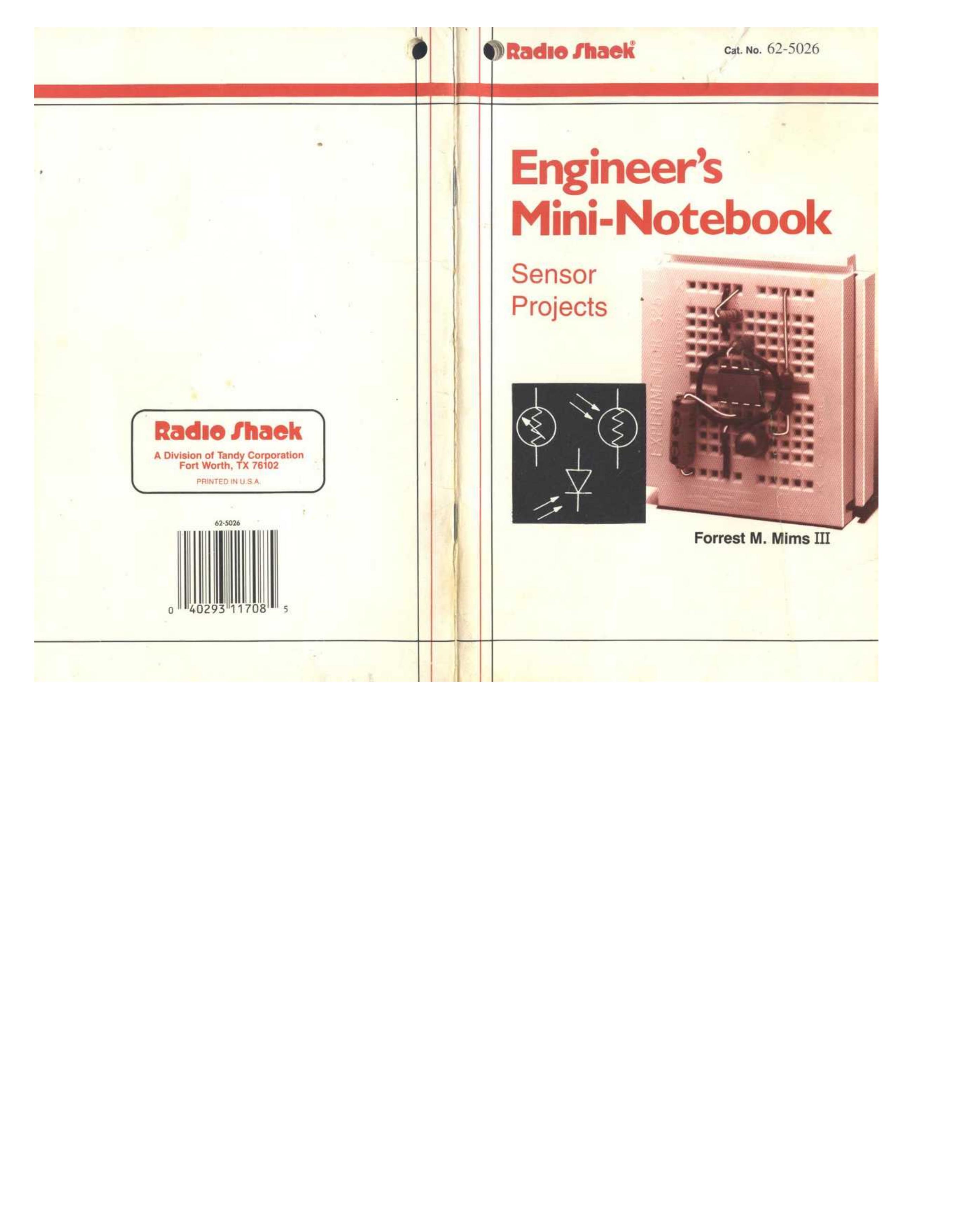 Cover of Sensor Projects