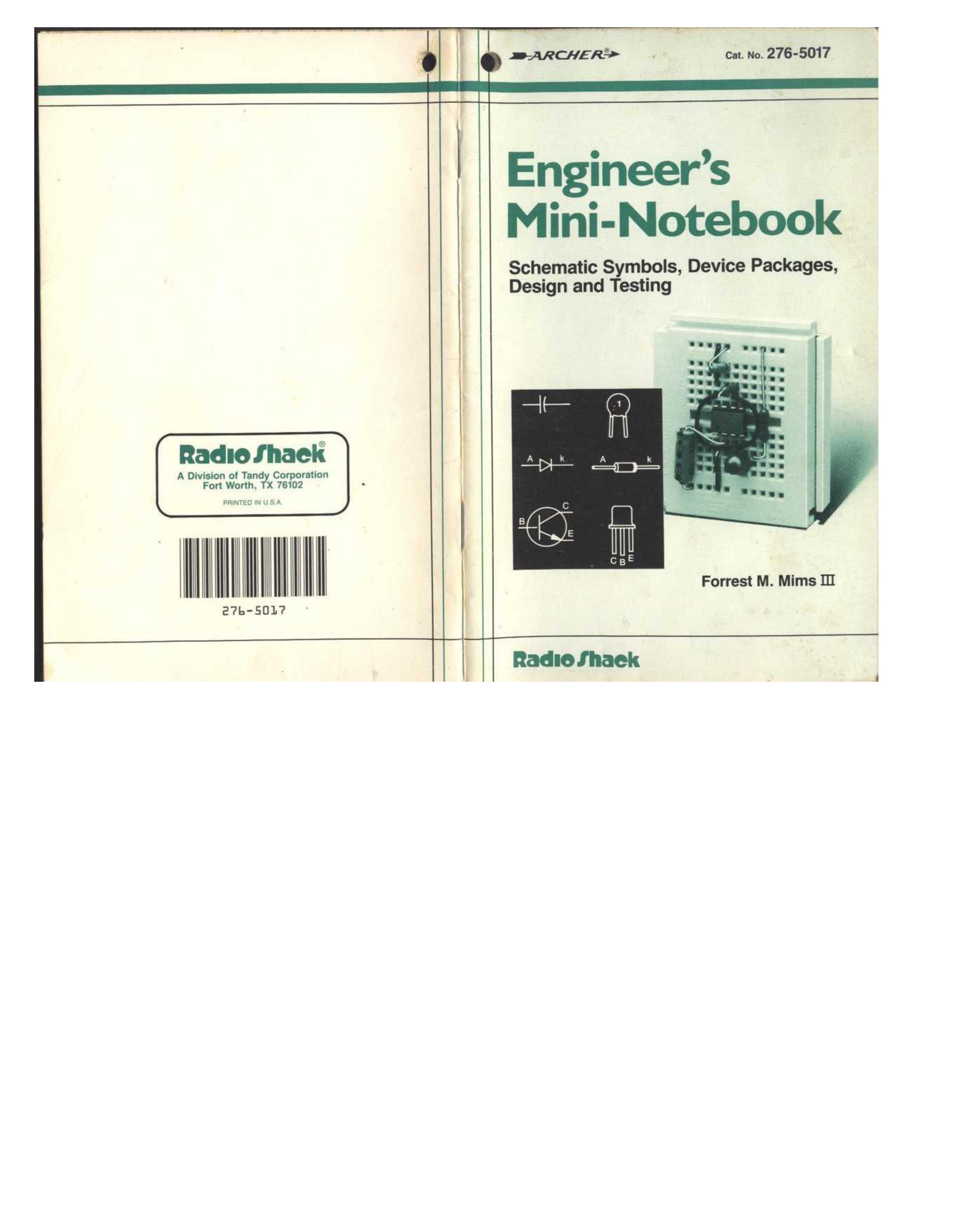 Cover of Schematic Symbols & Testing